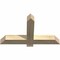 Ekena Millwork Eugene Rough Sawn Timber Gable Bracket, Douglas Fir, 36"W x 21"H x 4"D x 4"F, 14/12 Pitch GBW036X21X0404EUG00RDF - alternate 4